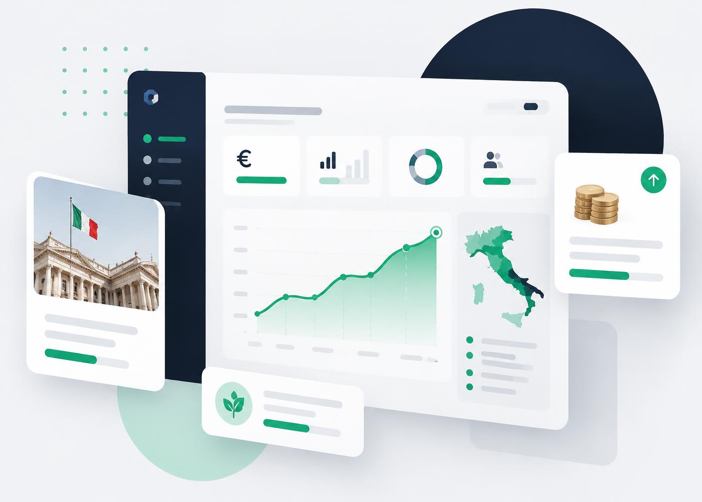 Dashboard BandiPro con bandi e contributi monitorati